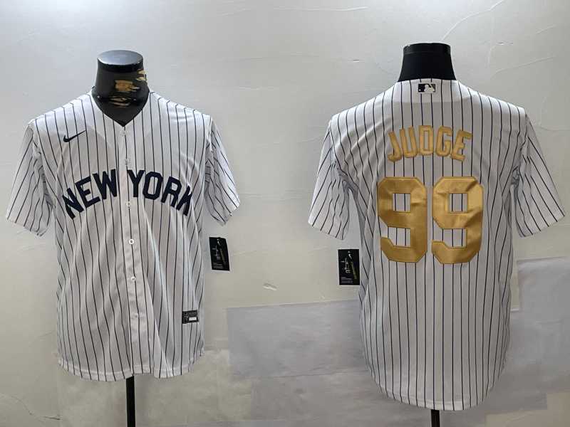 Men's New York Yankees #99 Aaron Judge White Pinstripe Fashion Cool Base Jersey,We sell and wholesale Men's New York Yankees #99 Aaron Judge White Pinstripe Fashion Cool Base Jersey on line form chian!